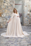 Mommy & Me Robe Set • Lenora & Laura Robe Set • Maternity Robe • Renaissance Style Robe • Chiffon Robe • Sheer Robe • by Sew Trendy