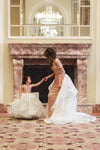 Lizzi Gown • Lizzi Couture Girls Tutu • Tiered Princess Gown • Flower Girl Dress • Sequin Dress • by Sew Trendy