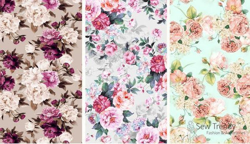 RTS: Ava Floral Romper | Ready to Ship • by Sew Trendy