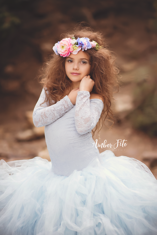 Nadia Floral Crown • Pastel Floral Crown • Hydrangea Crown • Party Crown • Bohemian Crown | Ready To Ship • by Sew Trendy