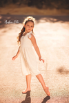 Hazel Romper • Girls Lace Romper • Vintage Romper • Lace and Chiffon Romper • by Sew Trendy