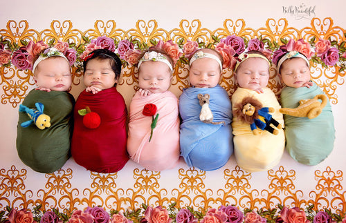 Dream Baby Knit Wrap Set • Stretch Knit Wrap • Swaddle Wrap • Baby Wrap • Stretchy Knit Layer • Newborn Photo Prop | Ready To Ship • by Sew Trendy