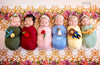 Dream Baby Tiebacks • Princess Tieback • Newborn Headband • Baby Tieback • Stretch Headband • Newborn Photo Prop | Ready To Ship • by Sew Trendy
