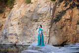 Petra Gown • Sheer Maternity Gown • Grecian Style Dress • Chiffon Gown • Maternity Photo Prop• by Sew Trendy