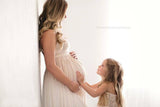 Leyah Gown • Infinity Gown • Maternity Dress • Pregnancy Gown • Bridesmaid Dress • Senior Photos • Photo Shoot • Boho Dress • by Sew Trendy
