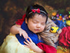 Snow Newborn Princess Dress • Snow White Dress • Dream Baby • Princess Baby Dress • Sitter Princess Dress • Princess Newborn Gown • by Sew Trendy
