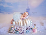 Ella Newborn Princess Dress • Cinderella Newborn Dress • Dream Baby • Princess Baby Dress • Sitter Princess Dress • Princess Newborn Gown • by Sew Trendy