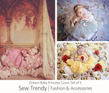 Princess Dresses SET OF 3 • Dream Baby • Princess Baby Dress • Sitter Princess Dress • Princess Newborn Gown • by Sew Trendy