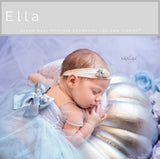 Dream Baby Tiebacks • Princess Tieback • Newborn Headband • Baby Tieback • Stretch Headband • Newborn Photo Prop | Ready To Ship • by Sew Trendy
