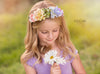Esperanza Floral Crown {pastel tones} • Rainbow Baby Line • Rainbow Floral Crown • Hope Floral Crown • Bohemian Crown • Rainbow Baby Crown | READY TO SHIP • by Sew Trendy