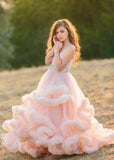 Harmony Gown • Girls Couture Gown • Girls Harmony Couture • Couture Dress • Ruffle Couture • by Sew Trendy