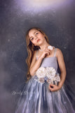 Madison Gown • Bridal Tulle Lace Lined Knit Top Girls Tutu • by Sew Trendy