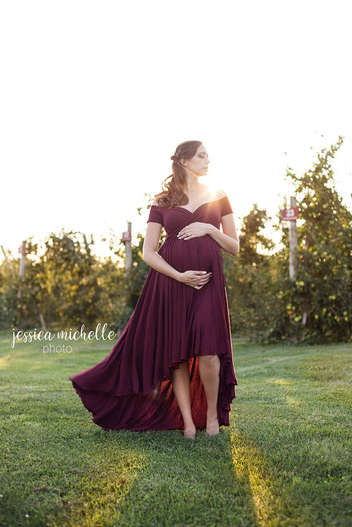 RTS: Kaelynn Hi Low Gown | Ready to Ship • by Sew Trendy