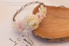 Evelyn Floral Crown • Natural Flower Crown • Grapevine Floral Headband • Wedding Headpiece • Maternity Crown • Flower Girl  | Ready To Ship • by Sew Trendy
