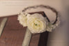 Evelyn Floral Crown • Natural Flower Crown • Grapevine Floral Headband • Wedding Headpiece • Maternity Crown • Flower Girl  | Ready To Ship • by Sew Trendy