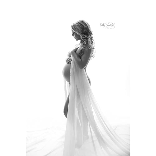 Chiffon Draping Fabric • Maternity Prop