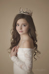 Seraphina Crystal Rose Gold Crown • Rhinestone Crown • Photo Prop  | READY TO SHIP • by Sew Trendy