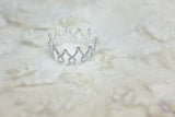 Victoria Princess Rhinestone Newborn Crown • Newborn Crown  | READY TO SHIP • by Sew Trendy