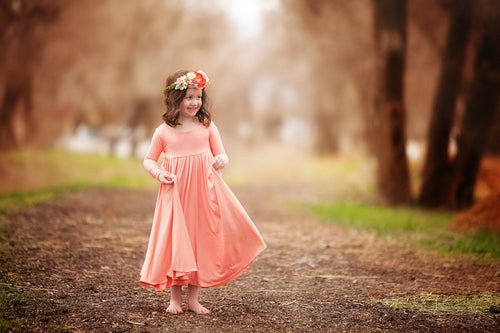 Gladys Crown • Gladys Floral Crown • Soft Floral Crown • Peachy Floral Crown • Princess Floral Crown • Bohemian Floral Crown | Ready To Ship • by Sew Trendy