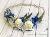 Lavender Blue Floral Crown • Organic Crown • Bohemian Crown • Lavender Crown • Flower Girl Crown • Wedding Crown • Photo Shoot Crown | Ready to Ship • by Sew Trendy