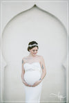London Crystal and Pearl  Sash | READY TO SHIP • by Sew Trendy
