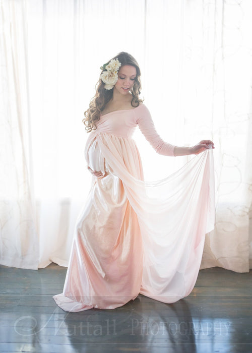 Satin Slip • Maternity Gown Satin Slip • Maternity Gown Satin Lining • by Sew Trendy