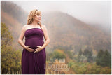 Leyah Gown • Infinity Gown • Maternity Dress • Pregnancy Gown • Bridesmaid Dress • Senior Photos • Photo Shoot • Boho Dress • by Sew Trendy