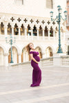 Mckayla Gown • Fitted Maternity Gown • Cap Sleeve Maternity Gown • Slim Fit Mermaid Gown • Sweetheart Style Dress • Bridesmaid Dress  • Event Gown • Photo Shoot • by Sew Trendy