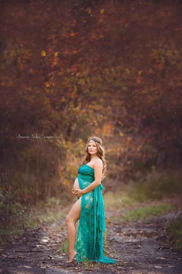Whitney Gown • Lace Maternity Gown • Lace Infinity Dress • Maternity Dress •  Maternity Gown • Bridesmaid Dress • Senior Photo Shoot • by Sew Trendy