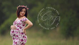 Emersyn Flower Crown • Simple Flower Crown • Wedding Flower Crown • Flower Girl Crown | Ready To Ship • by Sew Trendy