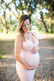 Courtney Gown • Slim Fit Pregnancy Gown • Sweetheart Tank Style Gown • Slim Fit Maternity Gown • Maternity Gown • by Sew Trendy