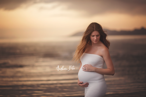 Fitted Slip • Stretch Knit Slip • Maternity Slip • Maternity Mini Dress • Mini Dress • Maternity Coverage • Photo Session • Comfortable Slip • by Sew Trendy