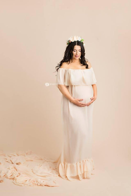 USED OSFA Robinett Gown in Dusty Pink | Ready To Ship • by Sew Trendy