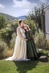 Marina Gown • Country Maternity Gown • Vintage Maternity Nightgown • Sheer Chiffon Maternity Gown • by Sew Trendy