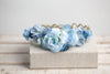 Avery Blue Floral Crown •  BLUE Rose Floral Crown • Wedding HeadPiece • Princess Floral Crown • Bohemian Crown • Flower Girl | Ready To Ship • by Sew Trendy