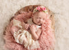 Ari Dress • Newborn Lace Dress • Princess Baby Dress • Sitter Dress • Princess Newborn Gown • Lace Sitter Set • Newborn Chiffon Dress • by Sew Trendy