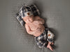CLEARANCE | Hunter Newborn flannel Pant and Pillow Sets