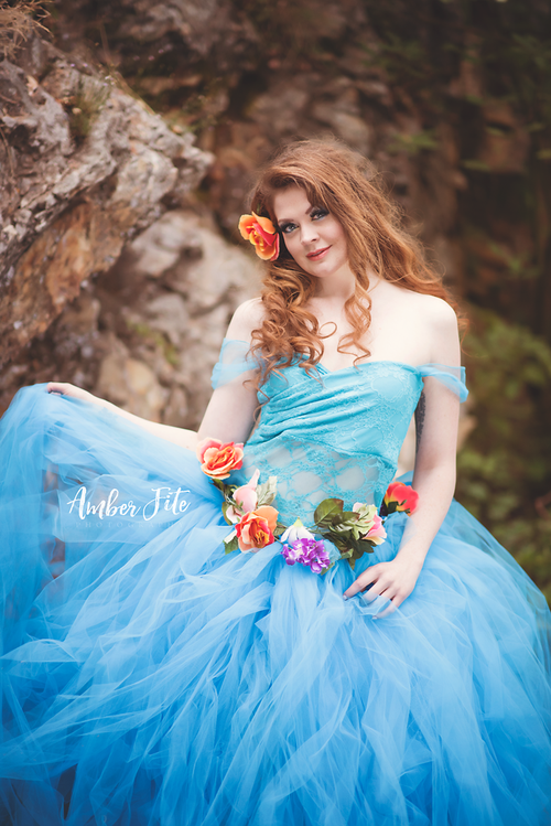 Regina Couture Tutu • Maternity Tutu • Photo Shoot Tutu • Pregnancy Tutu • by Sew Trendy