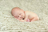 CLEARANCE | Ruffle Blanket • REVERSIBLE Backdrop • Texture Blanket Photo Prop | Ready to Ship • by Sew Trendy