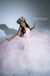 Morgan Deluxe Maternity Tutu and Sweetheart Lace Top Set • by Sew Trendy