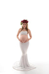 Alli Maternity Skirt • Fitted Maternity Skirt •  Mermaid Skirt •  Pregnancy Maxi Skirt • Maternity Skirt Dress • Pregnancy Skirt • by Sew Trendy