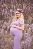 Lanai Crown • Floral Crown • Vibrant Floral Crown • Spring Floral Crown • Garden Floral Crown | Ready To Ship • by Sew Trendy