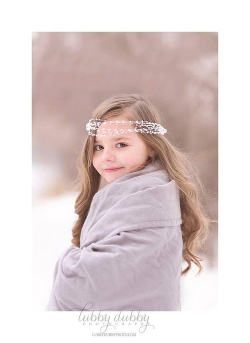 Adelaide Pearl Halo • Pearl Crown • Pearl Headband • Wedding Headpiece • Maternity Halo • Flower Girl  | READY TO SHIP • by Sew Trendy