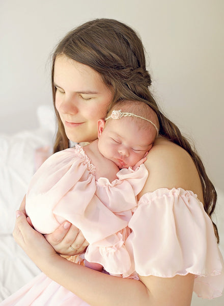Lilly Gown • Sheer Gown • Nightgown • Chemise • Baby Nightgown • Christening • Newborn Gown • Newborn Jammies • by Sew Trendy