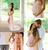 Rebecca Gown • Sheer Chiffon Maternity Gown • Sweetheart Style • Maternity Gown • Maxi Dress • Senior Photos Shoot • Bridesmaid Dress • by Sew Trendy