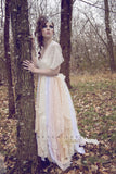 Florence Gown • Tiered Infinity Gown • Soft Chiffon Ombre Gown • Infinity Gown • Infinity Maternity Dress • by Sew Trendy