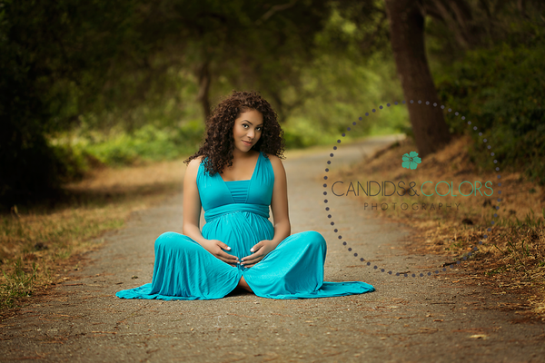 Leyah Gown • Infinity Gown • Maternity Dress • Pregnancy Gown • Bridesmaid Dress • Senior Photos • Photo Shoot • Boho Dress • by Sew Trendy