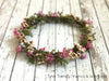 Emersyn Flower Crown • Simple Flower Crown • Wedding Flower Crown • Flower Girl Crown | Ready To Ship • by Sew Trendy