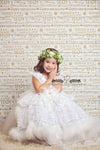 Kona Floral Crown • Simple Floral Crown • Ivory Floral Crown • Princess Floral Crown • Bohemian Crown | Ready To Ship • by Sew Trendy