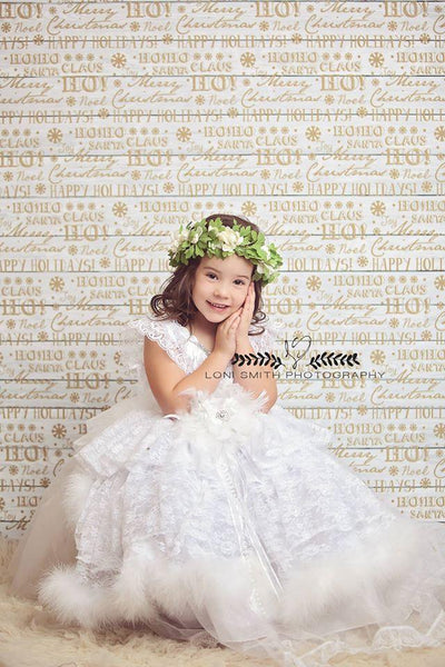 Kona Floral Crown • Simple Floral Crown • Ivory Floral Crown • Princess Floral Crown • Bohemian Crown | Ready To Ship • by Sew Trendy